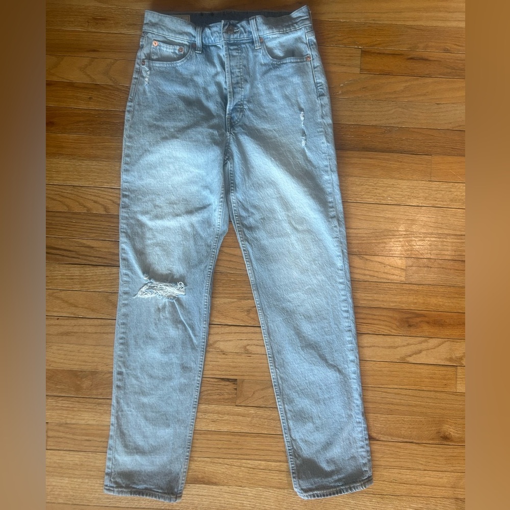 Gap High Rise Cheeky Straight Jeans